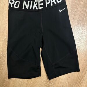 Nike Women's Black Pro Bike Shorts
